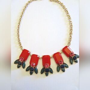 TALBOTS WINTER BEAD DROP NECKLACE. 18-21"  NWOT